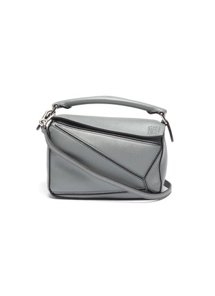 Main View - Click To Enlarge - LOEWE - 'PUZZLE' MINI LEATHER BAG