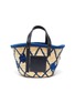 Main View - Click To Enlarge - LOEWE - Logo patch animal embroidery basket bag