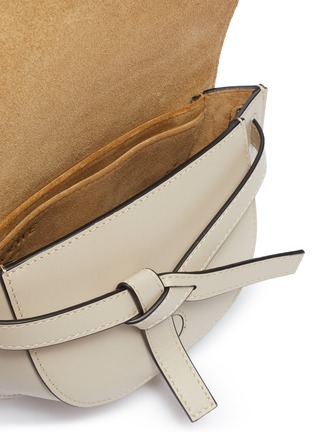 Detail View - Click To Enlarge - LOEWE - 'Gate' leather saddle bag