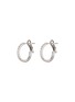 Main View - Click To Enlarge - SAMUEL KUNG - Diamond18k white gold earrings