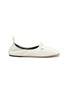 Main View - Click To Enlarge - LOEWE - Bow embellished ballerina leather flats