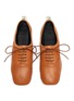Detail View - Click To Enlarge - LOEWE - Square toe leather derby loafers