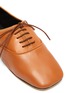 Detail View - Click To Enlarge - LOEWE - Square toe leather derby loafers
