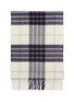 Detail View - Click To Enlarge - JOHNSTONS OF ELGIN - Tartan plaid cashmere scarf