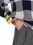 Figure View - Click To Enlarge - LOEWE - LEATHER DOUBLE BRACELET