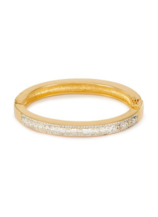 Main View - Click To Enlarge - LANE CRAWFORD VINTAGE ACCESSORIES - Diamanté embellished bangle