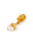 Detail View - Click To Enlarge - LANE CRAWFORD VINTAGE ACCESSORIES - Linda Levinson diamanté dancing pearl drop earrings