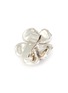 Detail View - Click To Enlarge - LANE CRAWFORD VINTAGE ACCESSORIES - Diamanté flower-shaped earrings