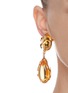 Figure View - Click To Enlarge - LANE CRAWFORD VINTAGE ACCESSORIES - Clip on teardrop earrings