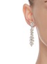 Figure View - Click To Enlarge - LANE CRAWFORD VINTAGE ACCESSORIES - Diamanté drop clip earrings