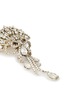 Detail View - Click To Enlarge - LANE CRAWFORD VINTAGE ACCESSORIES - Diamanté fan ribbon dangling brooch