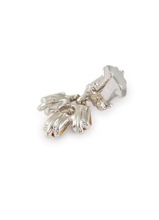 Detail View - Click To Enlarge - LANE CRAWFORD VINTAGE ACCESSORIES - Diamanté drop clip earrings