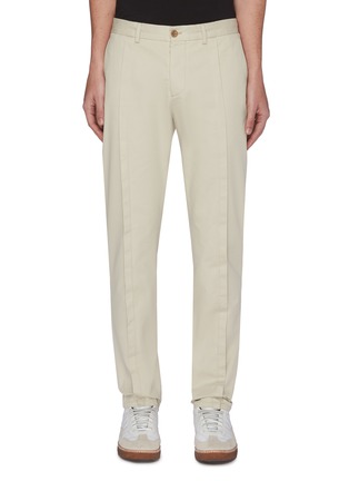 Main View - Click To Enlarge - MAISON MARGIELA - Front Pleat Chino Pants