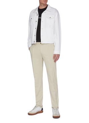 Figure View - Click To Enlarge - MAISON MARGIELA - Front Pleat Chino Pants