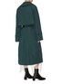 Back View - Click To Enlarge - ACNE STUDIOS - Notch lapel belted trench coat