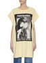Main View - Click To Enlarge - ACNE STUDIOS - Graphic magazine print oversized tank top