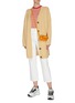 Figure View - Click To Enlarge - ACNE STUDIOS - Oversized wool knit cardigan