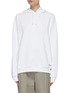 Main View - Click To Enlarge - ACNE STUDIOS - Contrast side tape hoodie