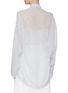 Back View - Click To Enlarge - ACNE STUDIOS - Sheer georgette blouse