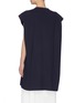 Back View - Click To Enlarge - ACNE STUDIOS - Jewel pin cotton tank top
