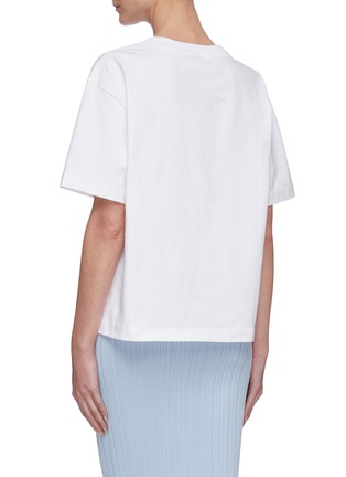 Back View - Click To Enlarge - ACNE STUDIOS - Logo print T-shirt