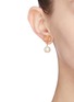 Figure View - Click To Enlarge - VALENTINO GARAVANI - Valentino Garavani 'VLOGO' pearl drop earrings