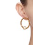 Figure View - Click To Enlarge - VALENTINO GARAVANI - Valentino Garavani 'VLOGO' pearl circle earrings