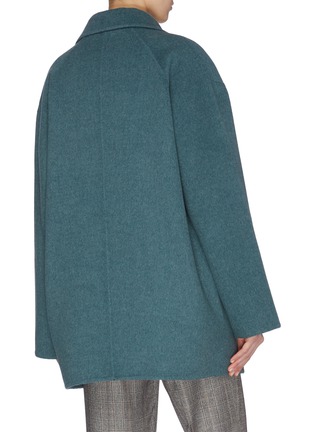 Back View - Click To Enlarge - ACNE STUDIOS - Notch lapel double breast wool jacket