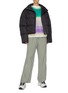 Figure View - Click To Enlarge - ACNE STUDIOS - Mock Neck Puffer Jacket