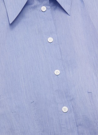 Detail View - Click To Enlarge - ACNE STUDIOS - Cinched waist shirt dress