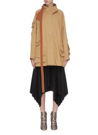 Main View - Click To Enlarge - LOEWE - Patch pocket military parka