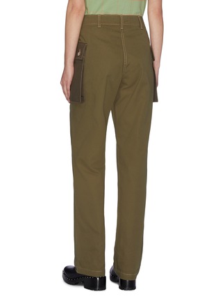 Back View - Click To Enlarge - LOEWE - Contrast seam cargo pants