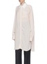 Front View - Click To Enlarge - LOEWE - Strap oversized shirt
