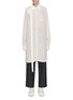 Main View - Click To Enlarge - LOEWE - Strap oversized shirt