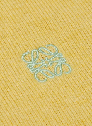  - LOEWE - Bi colour collar anagram wool sweater