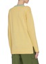 Back View - Click To Enlarge - LOEWE - Bi colour collar anagram wool sweater