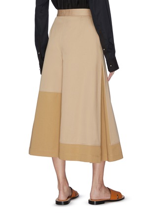Back View - Click To Enlarge - LOEWE - Colourblock culotte pants