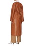Back View - Click To Enlarge - LOEWE - Belted leather coat