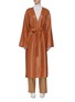 Main View - Click To Enlarge - LOEWE - Belted leather coat