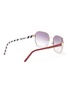Figure View - Click To Enlarge - PRADA - Angular frame acetate sunglasses