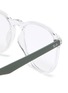 Detail View - Click To Enlarge - RAY-BAN - Transparent 'D' frame optical glasses
