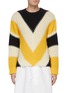 Main View - Click To Enlarge - LOEWE - Colourblock V stripe sweater
