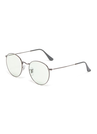 Main View - Click To Enlarge - RAY-BAN - Round metal frame sunglasses
