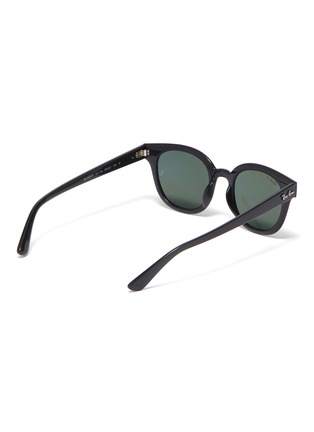 Figure View - Click To Enlarge - RAY-BAN - Bolded temple transparent 'D' frame optical sunglasses