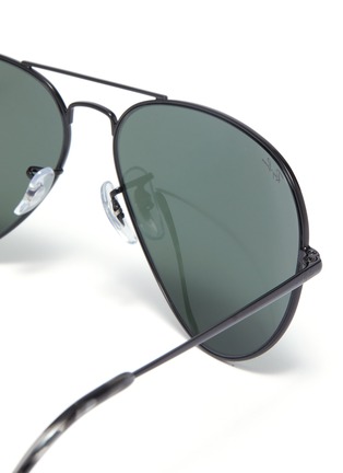 Detail View - Click To Enlarge - RAY-BAN - Metal frame aviator sunglasses
