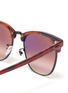 Detail View - Click To Enlarge - RAY-BAN - Clubmaster' acetate frame square sunglasses