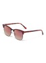 Main View - Click To Enlarge - RAY-BAN - Clubmaster' acetate frame square sunglasses