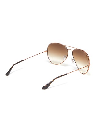 Figure View - Click To Enlarge - RAY-BAN - x Team Wang 'RB3025' metal frame aviator sunglasses