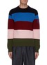Main View - Click To Enlarge - LOEWE - Eye/LOEWE/Nature colourblock stripe sweater