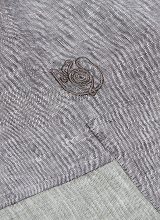  - LOEWE - Logo embroidered colourblock shirt